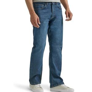 Wrangler Men's Straight Fit Blue Jeans​